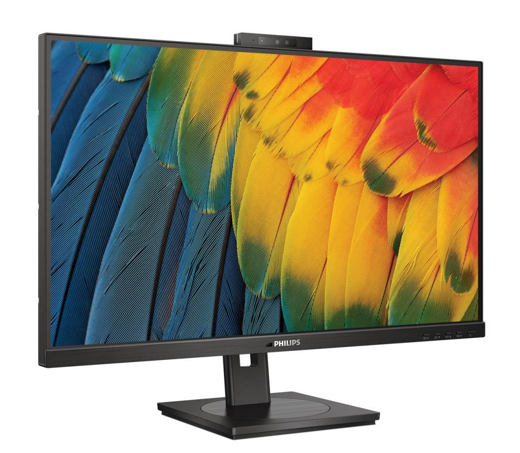 MONITOR Philips 24B1U5301H 23.8 inch, Panel Type: IPS, Backlight: WLED, Resolution: 1920x1080, Aspect Ratio: 16:9, Refresh Rate:75Hz, Response time GtG: 4 ms, Brightness: 300 cd/m², Contrast (static): 1000:1, Contrast (dynamic): 50M:1, Viewing angle: 178