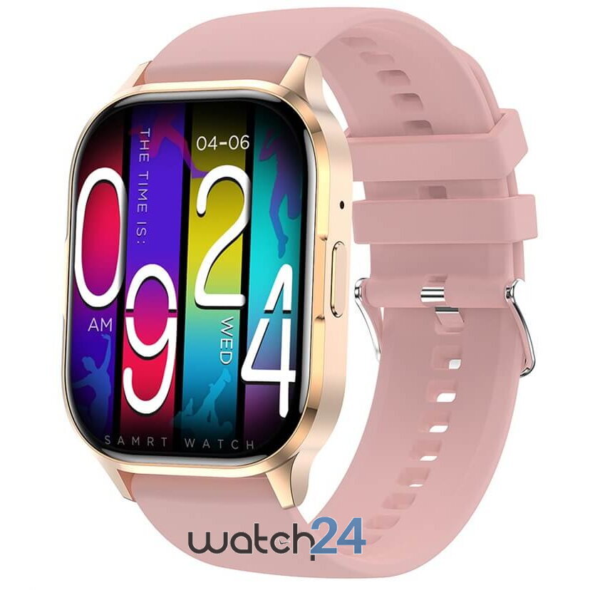 SmartWatch cu senzor Glucometru, Apel Bluetooth, Tensiune, Ritm cardiac, Nivel Oxigen, Nivel stres, Ciclu menstrual, Afisare vreme, Calendar, Calculator S669