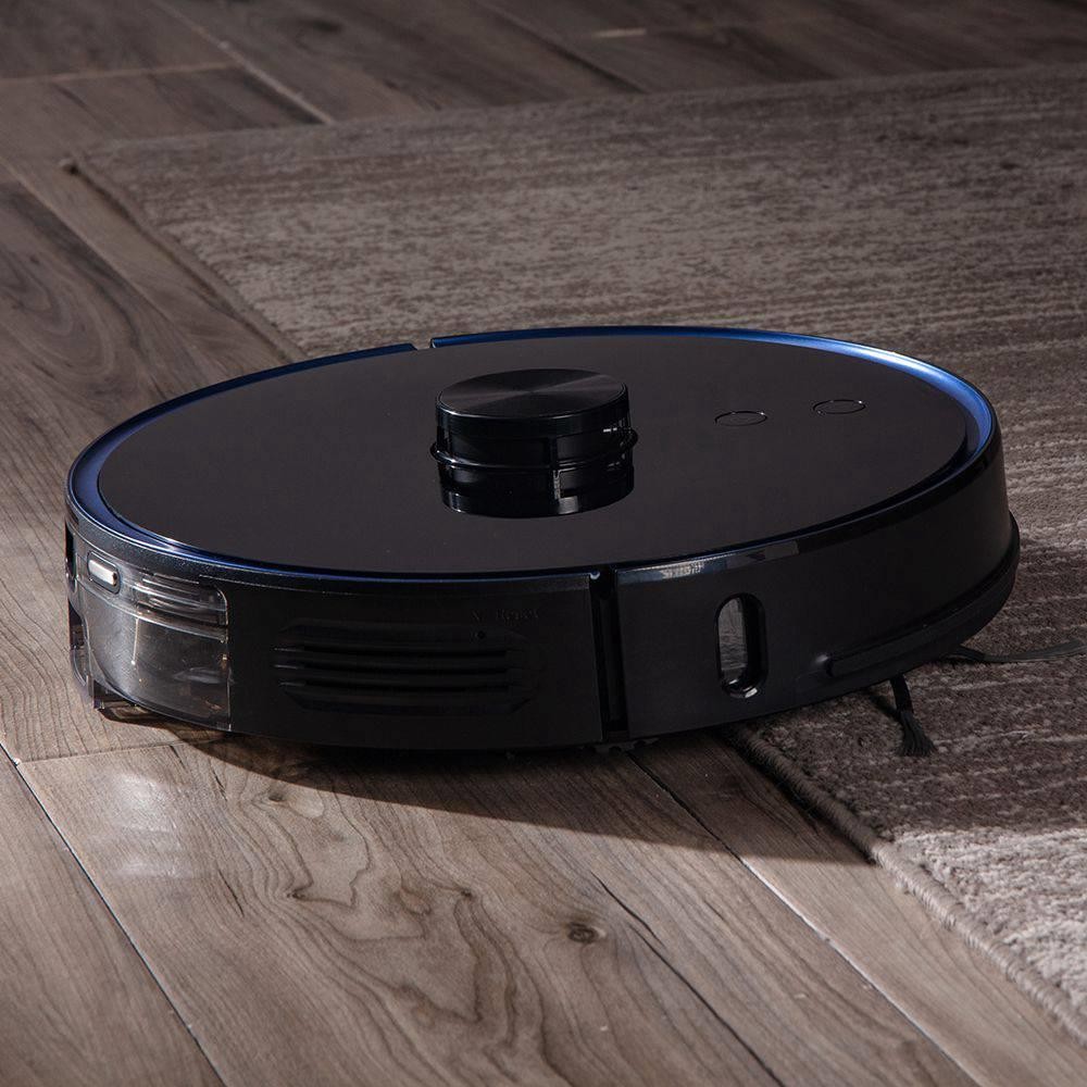 Aspirator robot VIOMI S9 Robot Vacuum Cleaner Black cu colector inteligent de praf, Zone No-Go, 50 W, 2700Pa, Suprafata 320 mp - Image 4