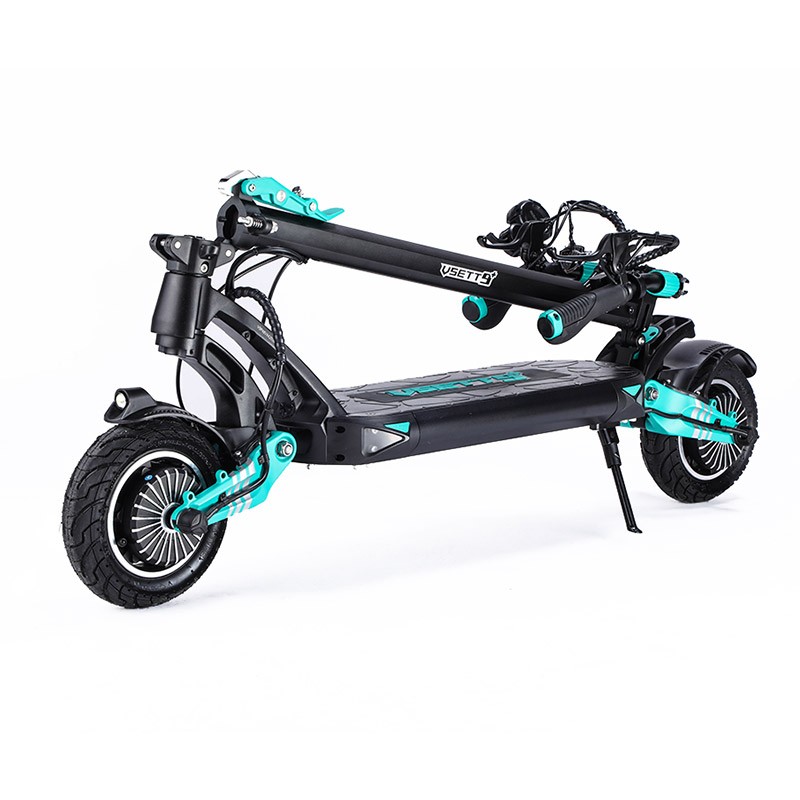Trotineta electrica VSETT 9+, Acumulator 21AH 48V, Motor 2*650W, Viteza maxima 50km/h, Autonomie 100Km - Image 5