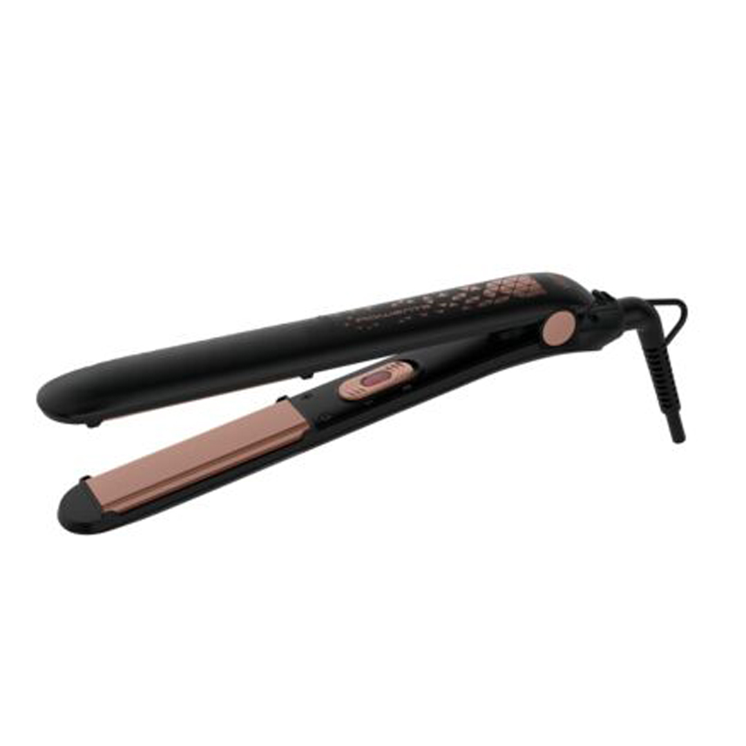 Placă de îndreptat părul EasyLiss SF1629F0 înveliș Ceramic 200 °C plăci mobile sistem de blocare segru & maro