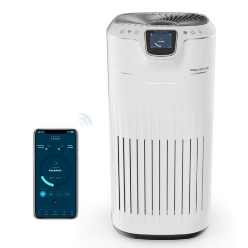 Purificator Rowenta Pure Home PU8080F0 4 niveluri de filtrare 200m Alb