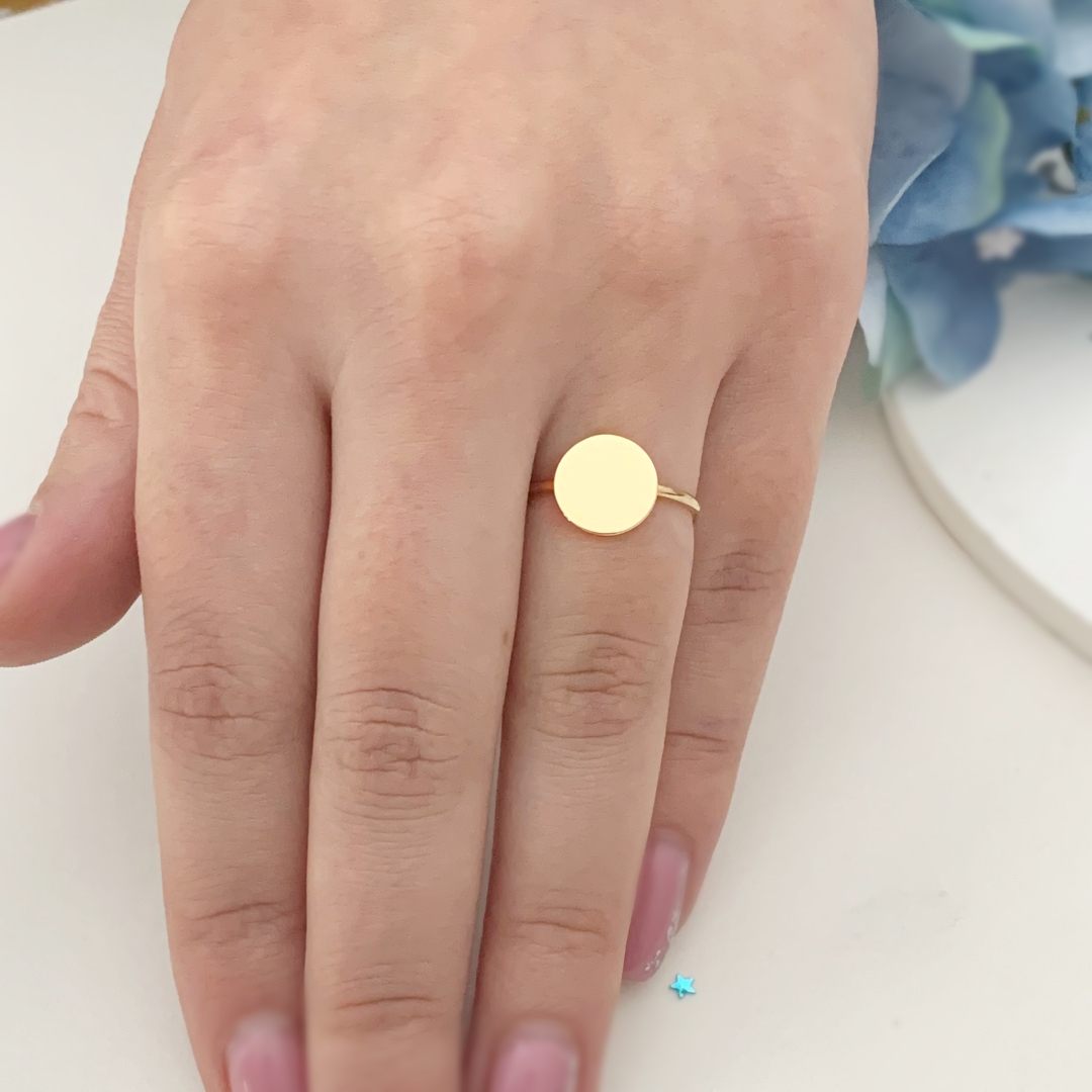 Inel cu banut model deosebit din aur galben alb sau roz 14k Rubinul - Image 6